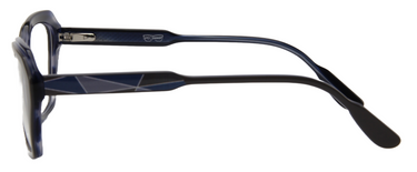 Women Vista Eyeglasses: Nora - Grey - SpecSMART Eye Clinic (Side View)